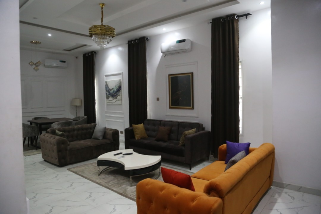 4 bedroom fully furnished detached duplex + BQ